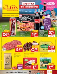Pizza Angebot im aktuellen Netto Marken-Discount Prospekt auf Seite 1