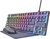 Maus-Tastatur-Set GXT 794 3-in-1-Gaming-Bundle, Schwarz bei expert im Ibbenbüren Prospekt für 34,99 €