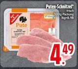 Puten-Schnitzel im Angebot bei EDEKA in Friedrichshafen Puten-Schnitzel Angebote bei EDEKA Friedrichshafen für 4,49 €