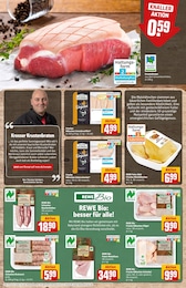 REWE Bratwurst im Prospekt 