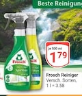 Reiniger Angebote von Frosch bei GLOBUS Duisburg für 1,79 €