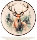 Assiette plate Alaska en promo chez Maxi Bazar Paris à 4,99 €