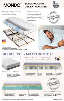 Matratze im aktuellen Opti-Wohnwelt Prospekt (Bremen) Matratze im Opti-Wohnwelt Prospekt "TRAUMHAFT SCHLAFEN" mit 20 Seiten (Bremen)