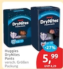 DryNites Pyjama Pants im Angebot bei budni in Stade DryNites Pyjama Pants Angebote von Huggies bei budni Stade für 5,99 €