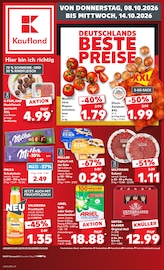 Kaufland Supermarkt Prospekt der aktuellen Woche mit 70 Seiten, gültig von 08.10.2026 bis 14.10.2026, in Westendorf und Umgebung Aktueller Kaufland Supermarkt Prospekt in Westendorf und Umgebung, "Hier bin ich richtig" mit 70 Seiten, 08.10.2026 - 14.10.2026