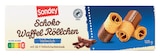 Schoko-Waffelröllchen von Sondey für 1,49 € bei Lidl im Angebot Schoko-Waffelröllchen von Sondey im aktuellen Lidl Prospekt