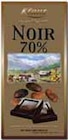 Tablette de chocolat noir 70% or - Klaus en promo chez Intermarché Montbéliard à 2,25 €