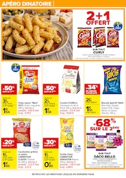 Prix et réduction Cacahuètes dans le prospectus Carrefour en cours Offre Cacahuètes dans le catalogue Carrefour du moment à la page 21