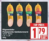 Pommersche Gutsleberwurst von Rügenwalder im aktuellen EDEKA Prospekt