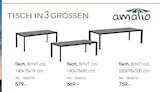 Tisch Angebote von amalio bei Zurbrüggen Hamm für 579,00 €