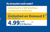 Aktuelle Smartphone Angebote bei Lidl in Göttingen Aktuelles Unlimited on Demand S Angebot bei Lidl in Göttingen ab 4,99 €