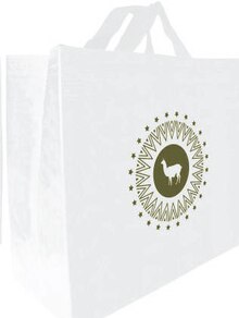 Cabas GLAMOUROUS - Géant Casino à Boulogne-Billancourt Cabas GLAMOUROUS en promo chez Géant Casino Boulogne-Billancourt à 1,90 €
