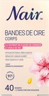 Bandes de cire froide corps fleurs de cerisier & huile de riz x40 + 4 soins finition douceur - Nair dans le catalogue Netto