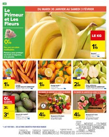 Bananes 1er prix 6 pièces pas cher 