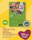 Grillwurst im tegut Prospekt Original Nürnberger Bio-Rostbratwürste von Schlütters Echte im aktuellen tegut Prospekt