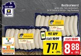 Aktuelle Bratwurst Angebote bei EDEKA in Mönchengladbach Aktuelles Rostbratwurst Angebot bei EDEKA in Mönchengladbach ab 7,77 €