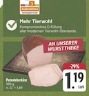 Putenleberkäse bei E center im Prospekt "" für 1,19 €
