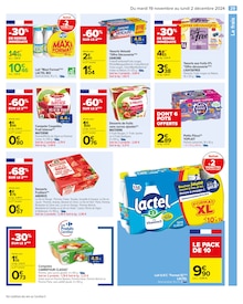 Promo Lait bio demi-écrémé dans le catalogue Carrefour du moment à la page 31