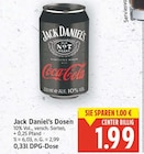 Jack Daniel’s Dosen im E center Prospekt Jack Daniel’s Dosen von im aktuellen E center Prospekt für 1,99 €