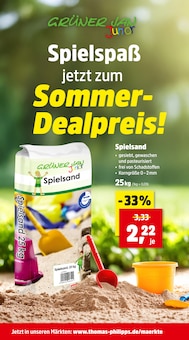 Spielsand im Thomas Philipps Prospekt "Top Angebote" mit 11 Seiten (Leipzig)
