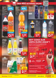 Coca Cola im Netto Marken-Discount Prospekt "Aktuelle Angebote" mit 51 Seiten (Passau)