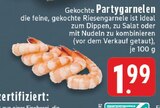 Aktuelles Gekochte Partygarnelen Angebot bei E center in Krefeld ab 1,99 €