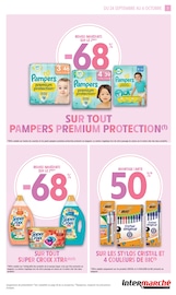 Pampers Angebote im Prospekt "C'EST NOTRE ANNIVERSAIRE ON VOUS INVITE AU RAYON BEAUTÉ" von Intermarché auf Seite 7