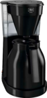 Filter-Kaffeemaschine Easy II Therm 1023-06 im Angebot bei Marktkauf in Greifswald Filter-Kaffeemaschine Easy II Therm 1023-06 Angebote von Melitta bei Marktkauf Greifswald für 34,99 €