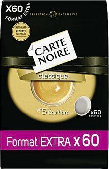 Dosettes café classique N°5 Equilibré - Géant Casino à Saint-Martin-d'Hères Dosettes café classique N°5 Equilibré en promo chez Géant Casino Saint-Martin-d'Hères à 3,57 €