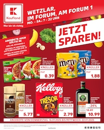 Kaufland Prospekt: "Aktuelle Angebote", 60 Seiten, 16.01.2025 - 22.01.2025