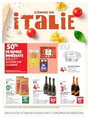 Promos Prosecco dans le catalogue "COMME EN ITALIE" de Auchan Hypermarché Prosecco en promo dans le catalogue Auchan Hypermarché à la page 2
