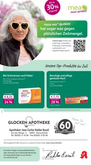 Aktueller mea - meine apotheke Prospekt "Unsere Juli-Angebote" Seite 1 von 4 Seiten für Herne