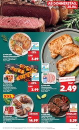 Kaufland Schweinefleisch im Prospekt 