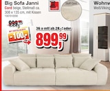 Aktuelle Sofa Angebote bei Die Möbelfundgrube in Trier Aktuelles Big Sofa Janni Angebot bei Die Möbelfundgrube in Trier ab 899,99 €