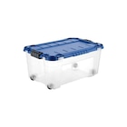 Boîte de rangement 4UP 40L - CARREFOUR HOME - Carrefour à Nancy Boîte de rangement 4UP 40L - CARREFOUR HOME en promo chez Carrefour Nancy à 9,99 €