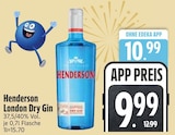 London Dry Gin von Henderson im aktuellen EDEKA Prospekt für 9,99 €