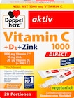 Vitamin C 1000mg + Zink Direct 20 St bei dm-drogerie markt im Halle Prospekt für 4,25 €