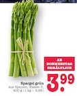Aktuelle Spargel Angebote bei E center in Frankfurt (Main) Aktuelles Spargel grün Angebot bei E center in Frankfurt (Main) ab 3,99 €