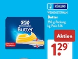 Butter von Weihenstephan im aktuellen ALDI SÜD Prospekt für 1,29 €