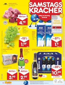 Milch im aktuellen Netto Marken-Discount Prospekt (Cottbus) Milch im Netto Marken-Discount Prospekt "Aktuelle Angebote" mit 59 Seiten (Cottbus)