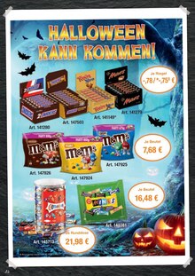 Snickers im aktuellen Hamberger Prospekt (München) Snickers im Hamberger Prospekt "HALLOWEEN" mit 56 Seiten (München)
