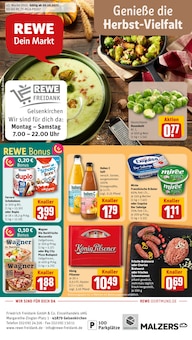 REWE Prospekt der Woche "Dein Markt" Seite 1, 20.10.2025 bis 25.10.2025 für Gelsenkirchen Aktueller REWE Prospekt "Dein Markt" Seite 1 von 33 Seiten für Gelsenkirchen