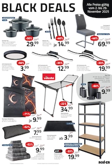 Bettwäsche im aktuellen ROLLER Prospekt (Jena) Bettwäsche im ROLLER Prospekt "BÄRENSTARKE BLACK WEEKS" mit 18 Seiten (Jena)