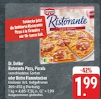 EDEKA Lohr - Ristorante Pizza, Piccola Angebot im Prospekt Ristorante Pizza, Piccola bei EDEKA im Lohr Prospekt für 1,99 €