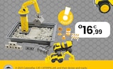 Cat coffret chantier 2 véhicules et sable cinétique couleur ciment 340g 3 ans - CATERPILLAR dans le catalogue JouéClub