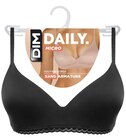 Soutien-gorge " Daily micro " - DIM en promo chez Carrefour Ajaccio à 19,99 €