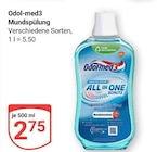 Mundspülung im Angebot bei GLOBUS in Hanau Mundspülung Angebote von Odol-med3 bei GLOBUS Hanau für 2,75 €