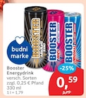 Aktuelles Energydrink Absolute Zero Angebot bei budni in Norderstedt ab 0,59 €