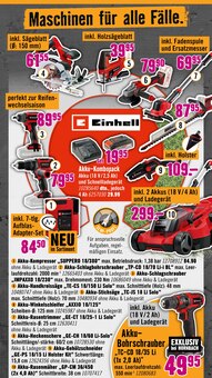 Rasenmäher im Hornbach Prospekt "Du willst es. Dann bau es." mit 36 Seiten (Jena)