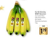 WWF Bananen Angebote von Gut & Günstig bei EDEKA Mannheim für 1,19 €